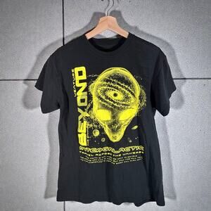3/$20 Tree Hugger Nation Men's Medium Black Beyond Intergalactic S/S T-Shirt